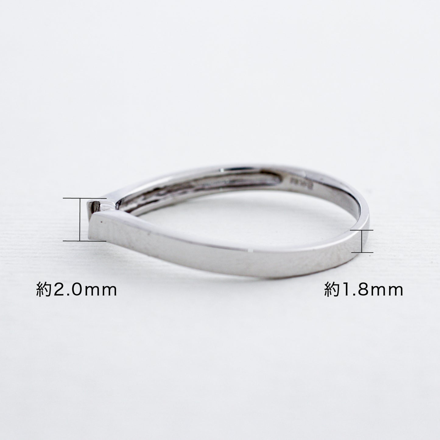 【空枠】2.5mm丸 0.07ct リング | wk14149