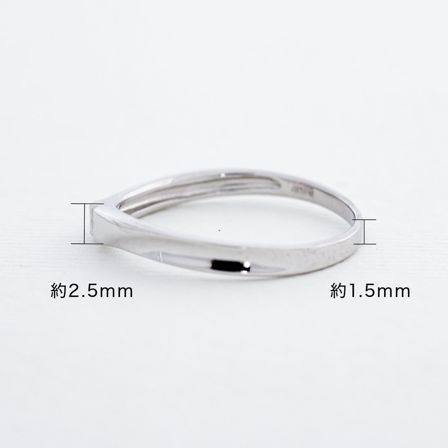 【空枠】2.5mm丸 0.07ct リング | wk14152