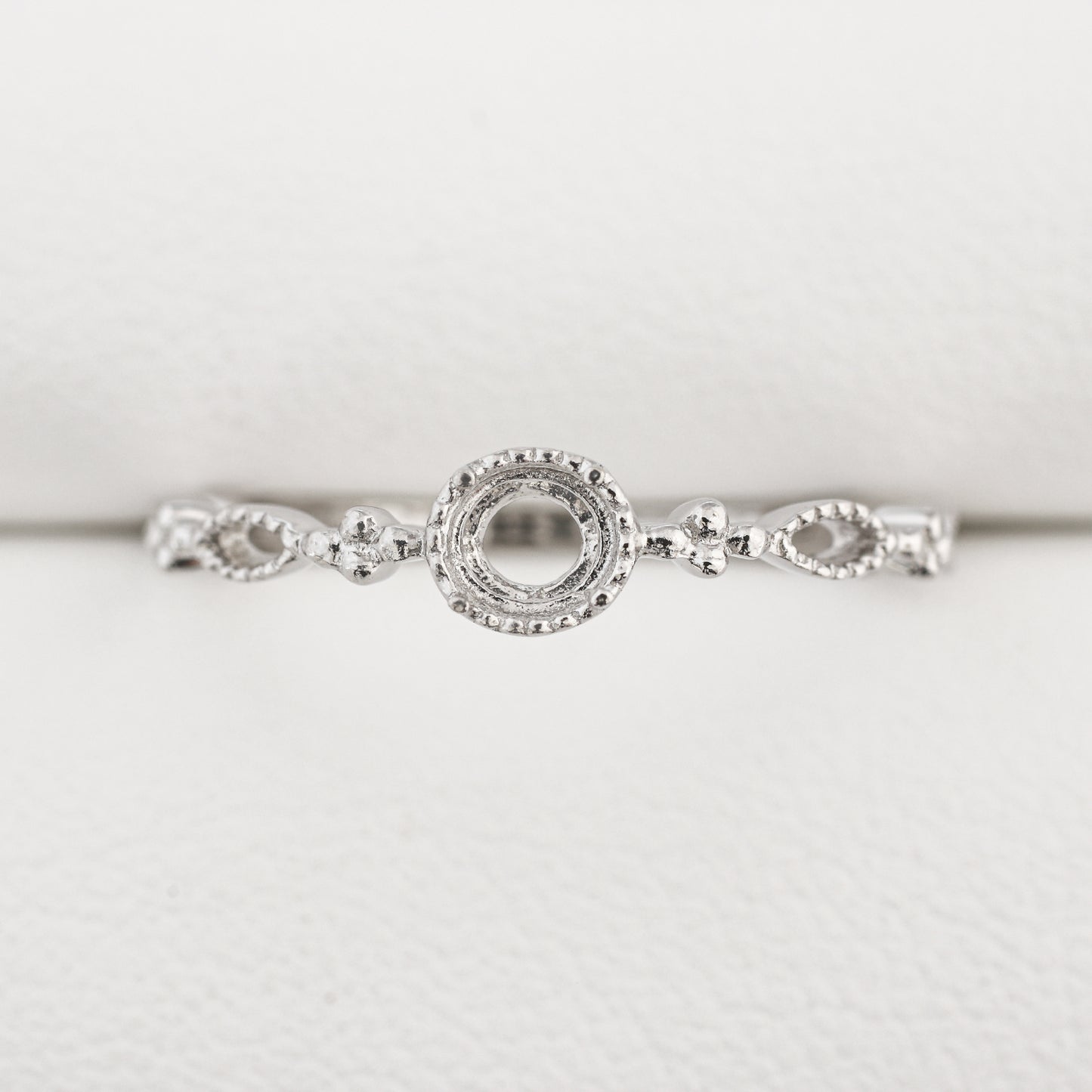 【空枠】3.5mm丸 0.16ct リング | wk32404
