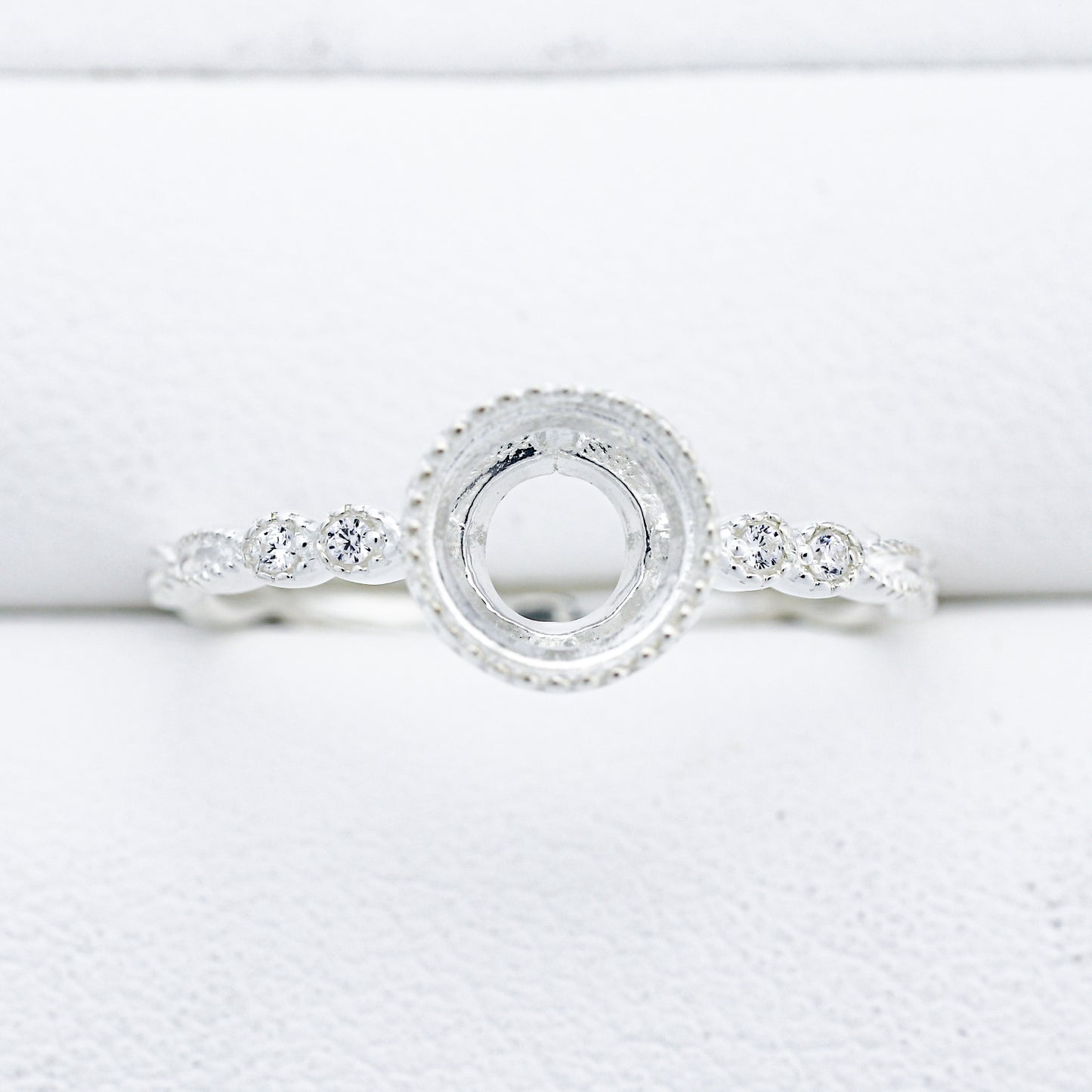 【空枠】6.0mm丸 0.80ct リング | wk34745