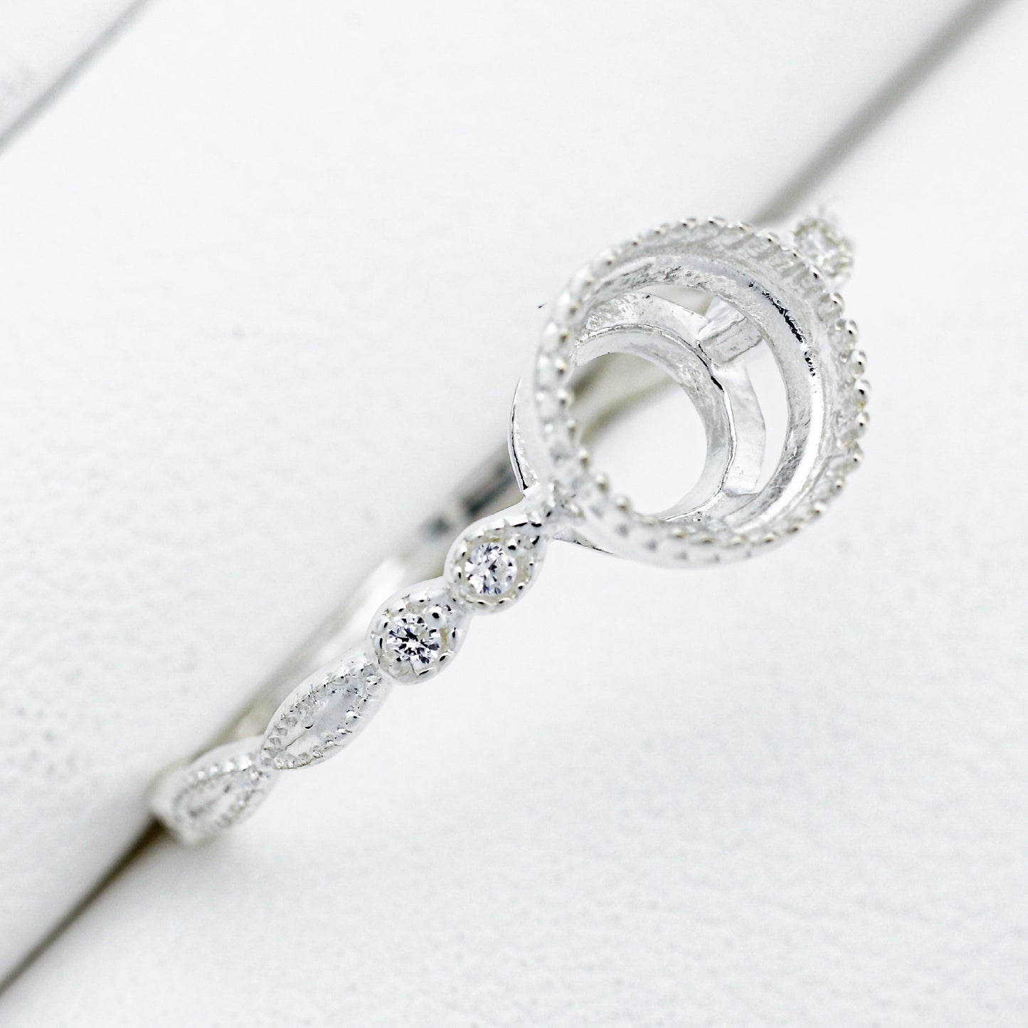【空枠】6.0mm丸 0.80ct リング | wk34745