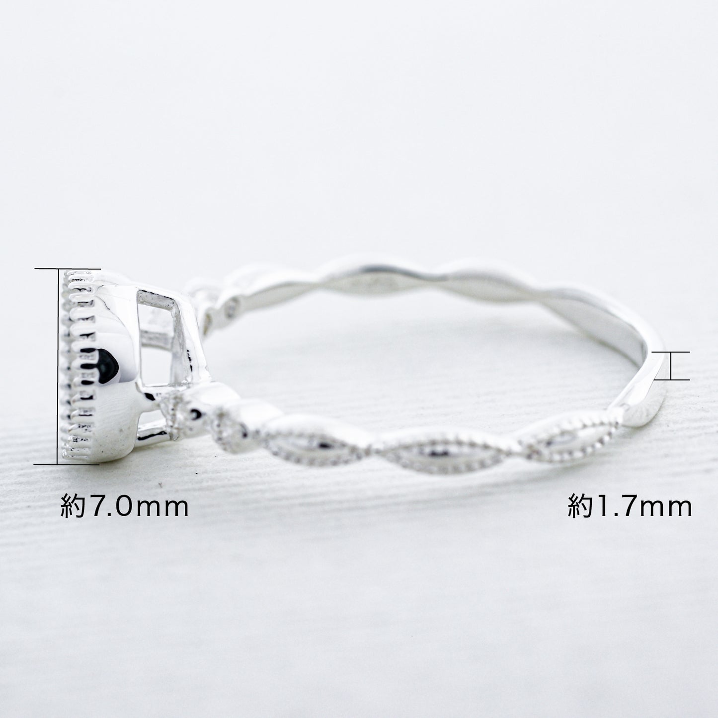 【空枠】6.0mm丸 0.80ct リング | wk34745
