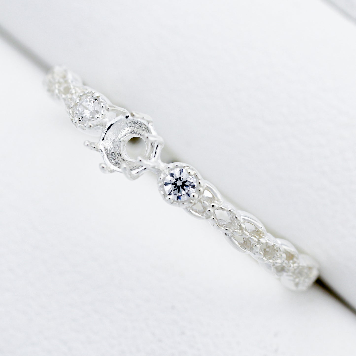 【空枠】3.0mm丸 0.25ct リング | wk35013