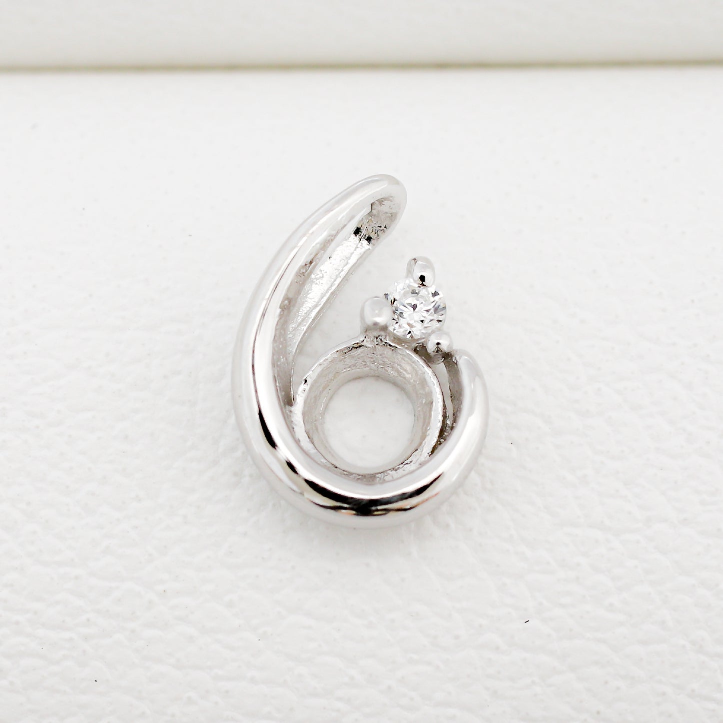 【空枠】3.4mm丸 0.15ct ペンダント | wk51347