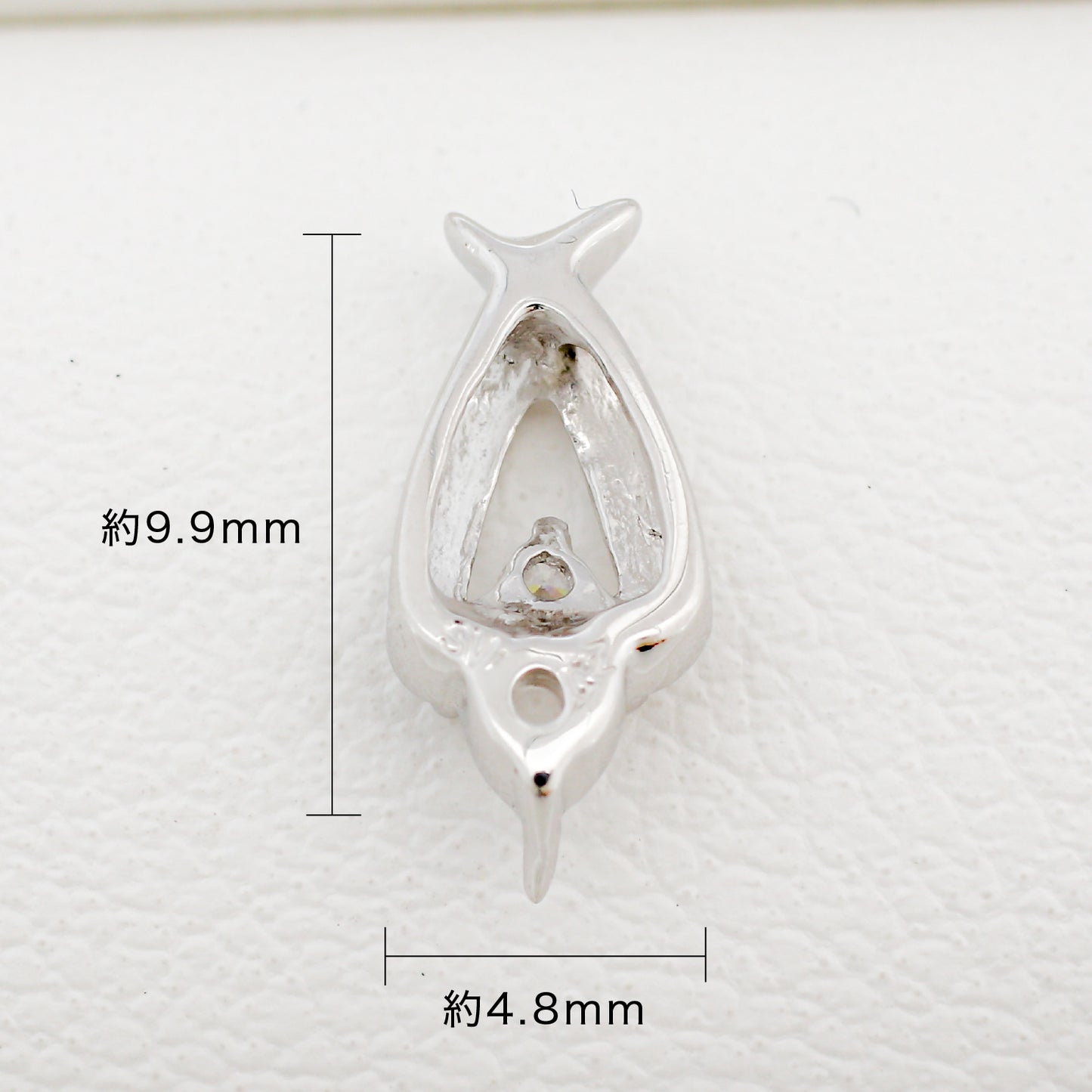 【空枠】2.5mm丸 0.07ct ペンダント | wk52369