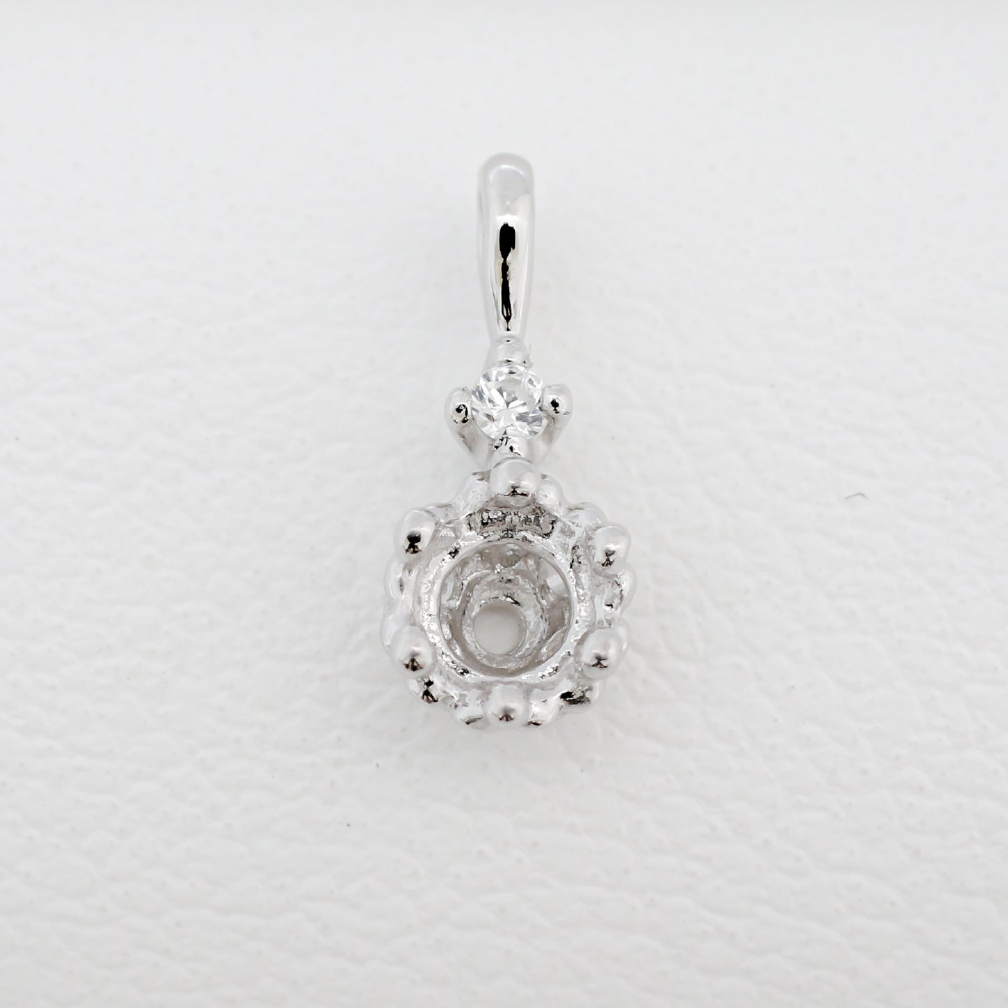 【空枠】2.5mm丸 0.07ct ペンダント | wk52372