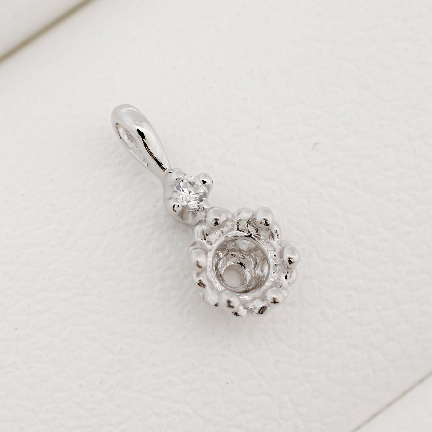 【空枠】2.5mm丸 0.07ct ペンダント | wk52372