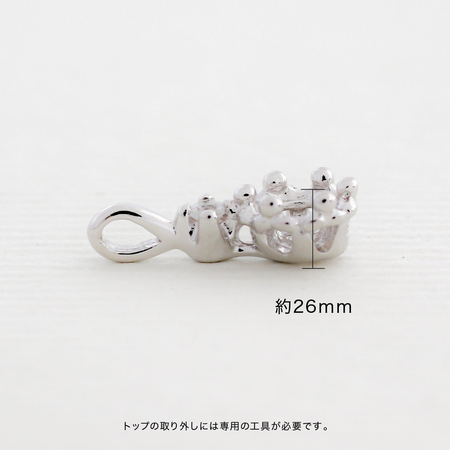 【空枠】2.5mm丸 0.07ct ペンダント | wk52372