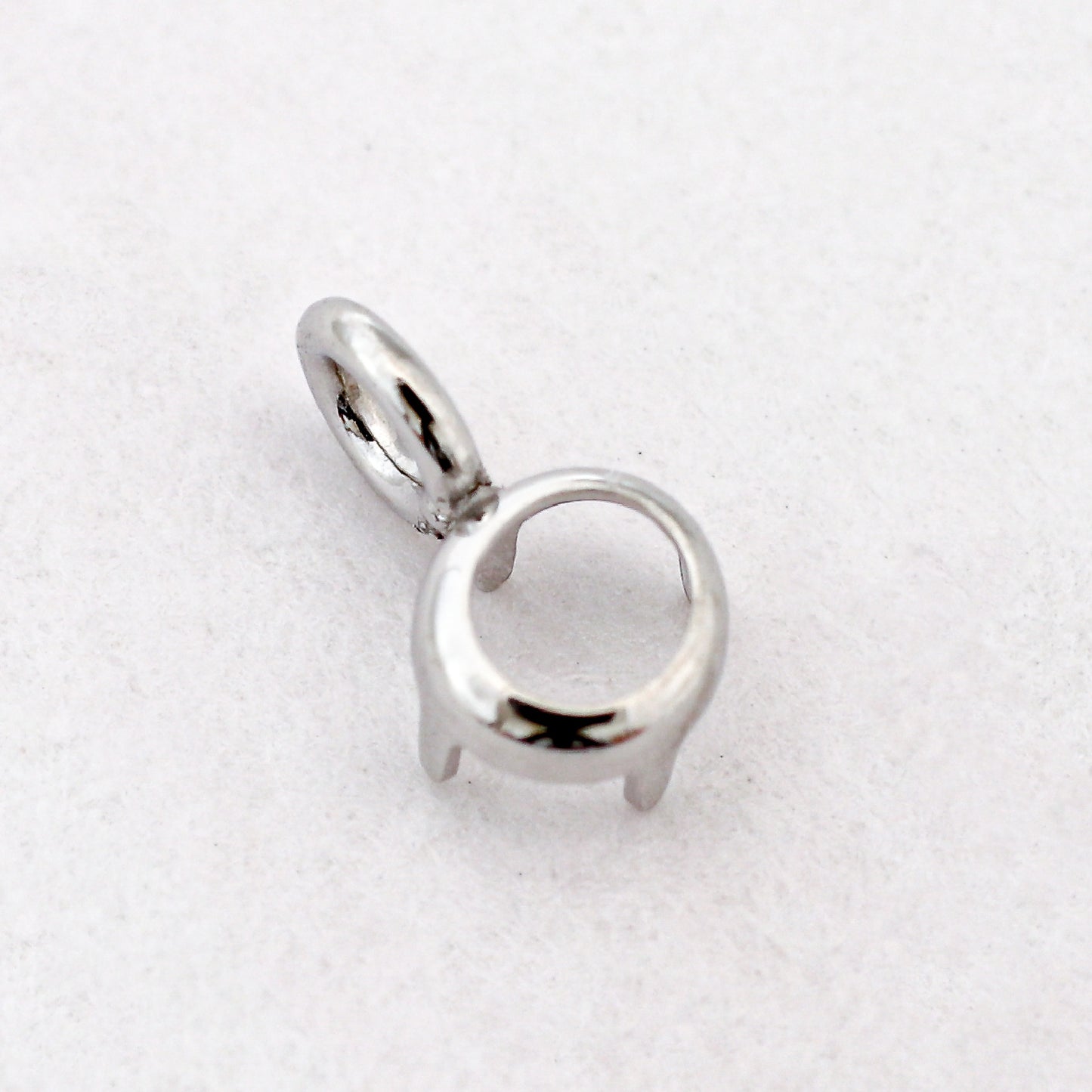 【空枠】2.0mm丸 0.03ct 覆輪 ペンダント | wkae126