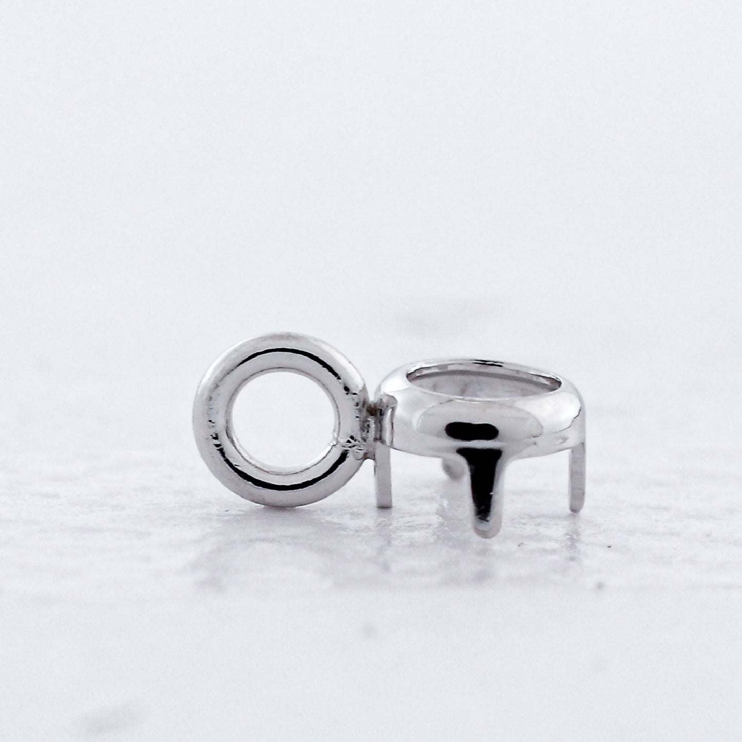 【空枠】2.0mm丸 0.03ct 覆輪 ペンダント | wkae126