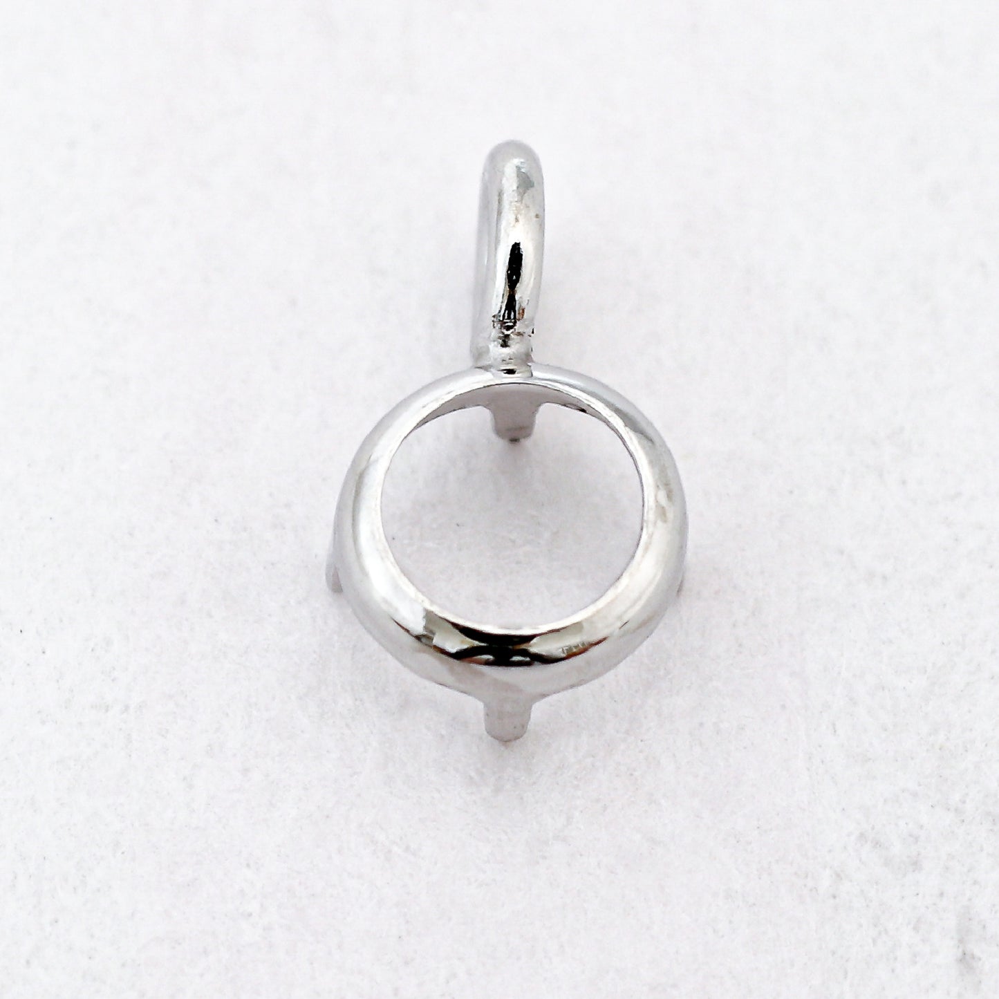 【空枠】2.5mm丸 0.07ct 覆輪 ペンダント | wkae127