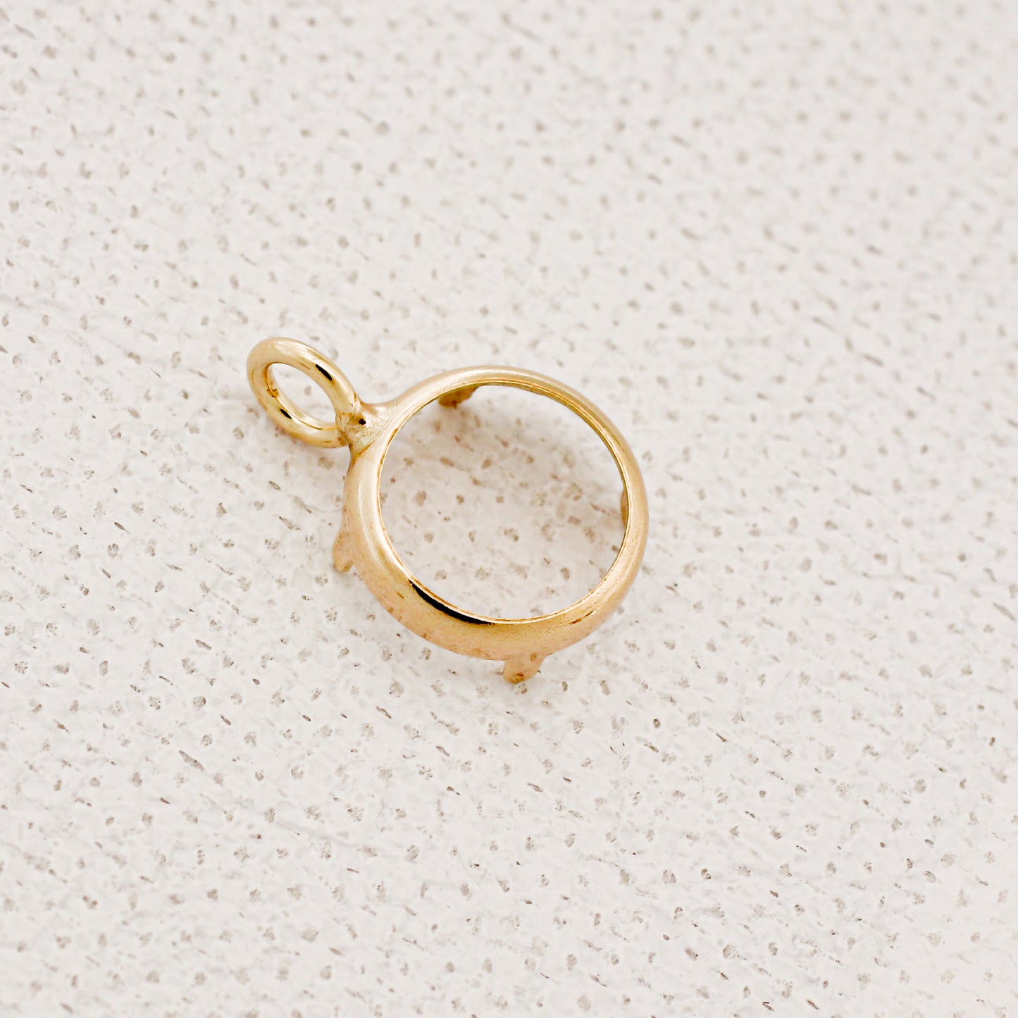 【空枠】5.0mm丸 覆輪 0.45ct ネックレス | wkae172