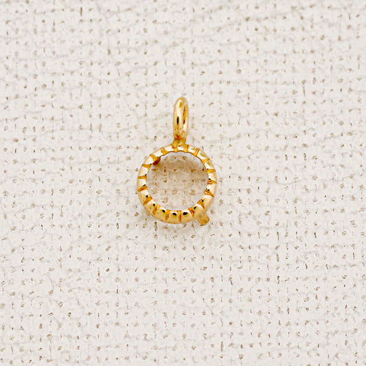 【空枠】3.5mm丸 覆輪 ネックレス | wkae177