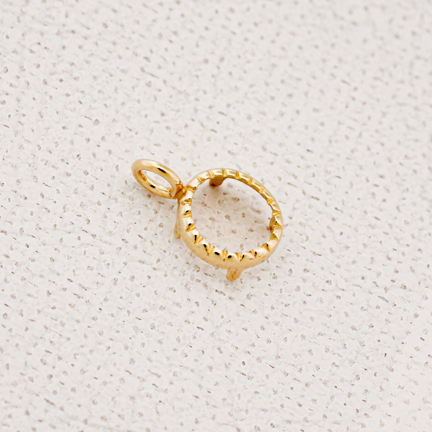 【空枠】4.0mm丸 覆輪 0.25ct ネックレス | wkae178