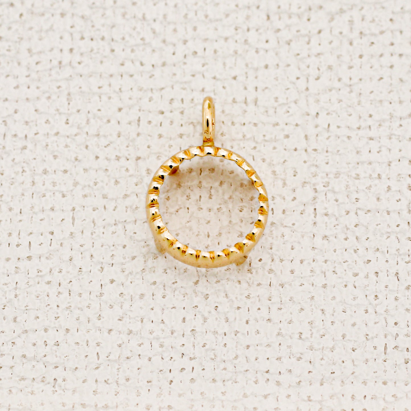 【空枠】5.0mm丸 覆輪 0.45ct ネックレス | wkae179