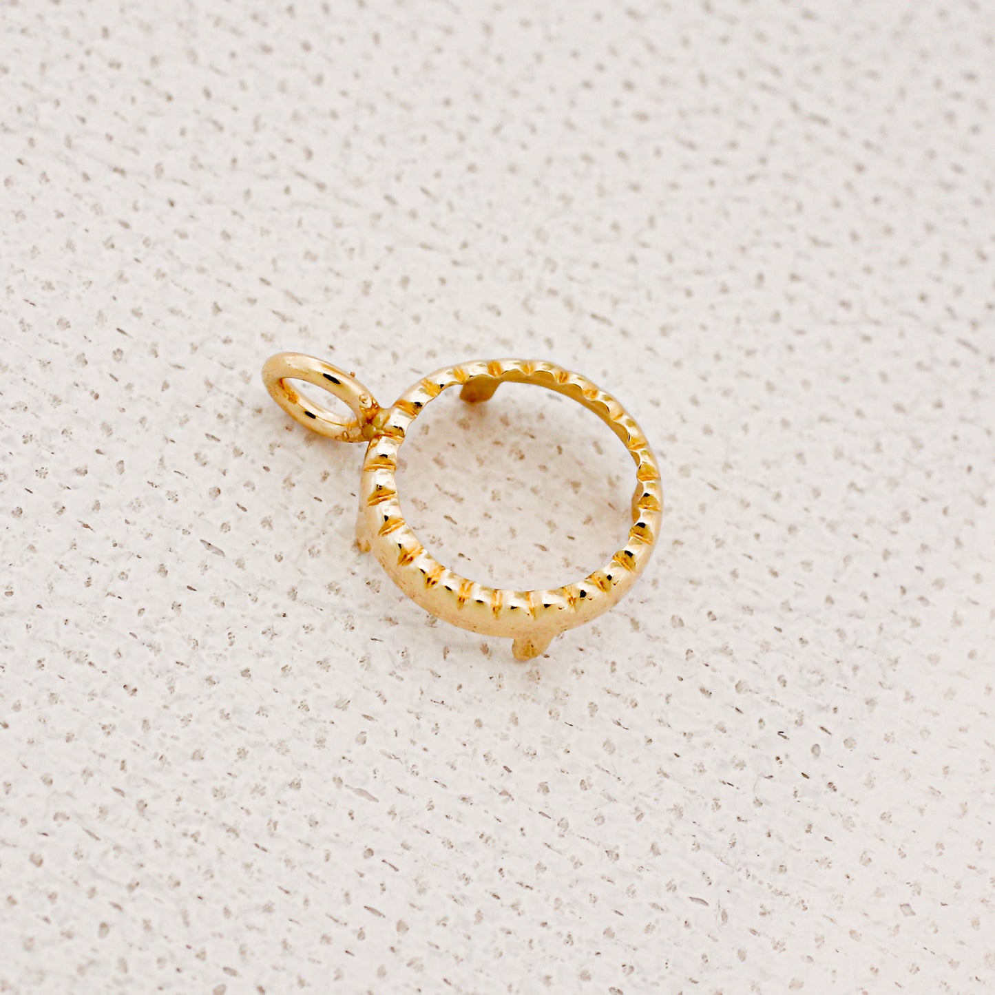 【空枠】5.0mm丸 覆輪 0.45ct ネックレス | wkae179