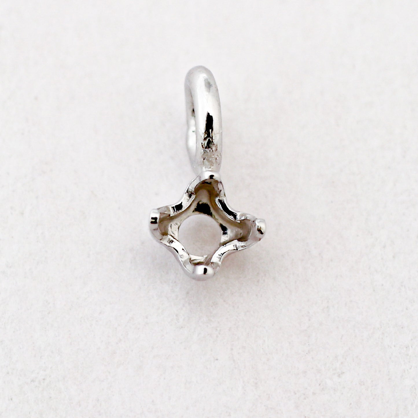 【空枠】1.5mm丸 0.015ct ペンダント | wkae83
