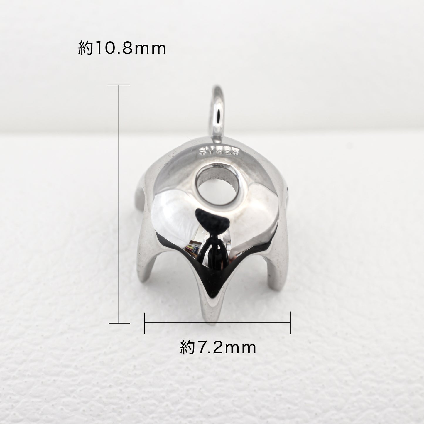 【空枠】6.5-6.9mm 1.0-1.2ct ペンダント | wkco-12
