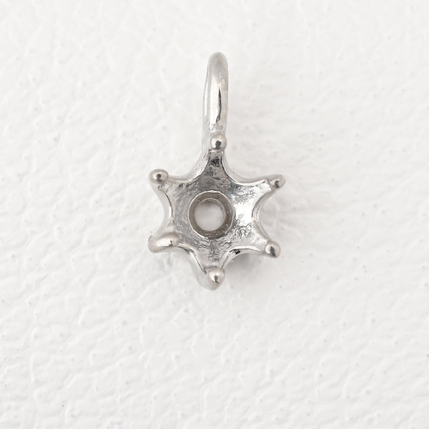 【空枠】3.0-3.5mm丸 0.1-0.15ct ペンダント | wkco-15