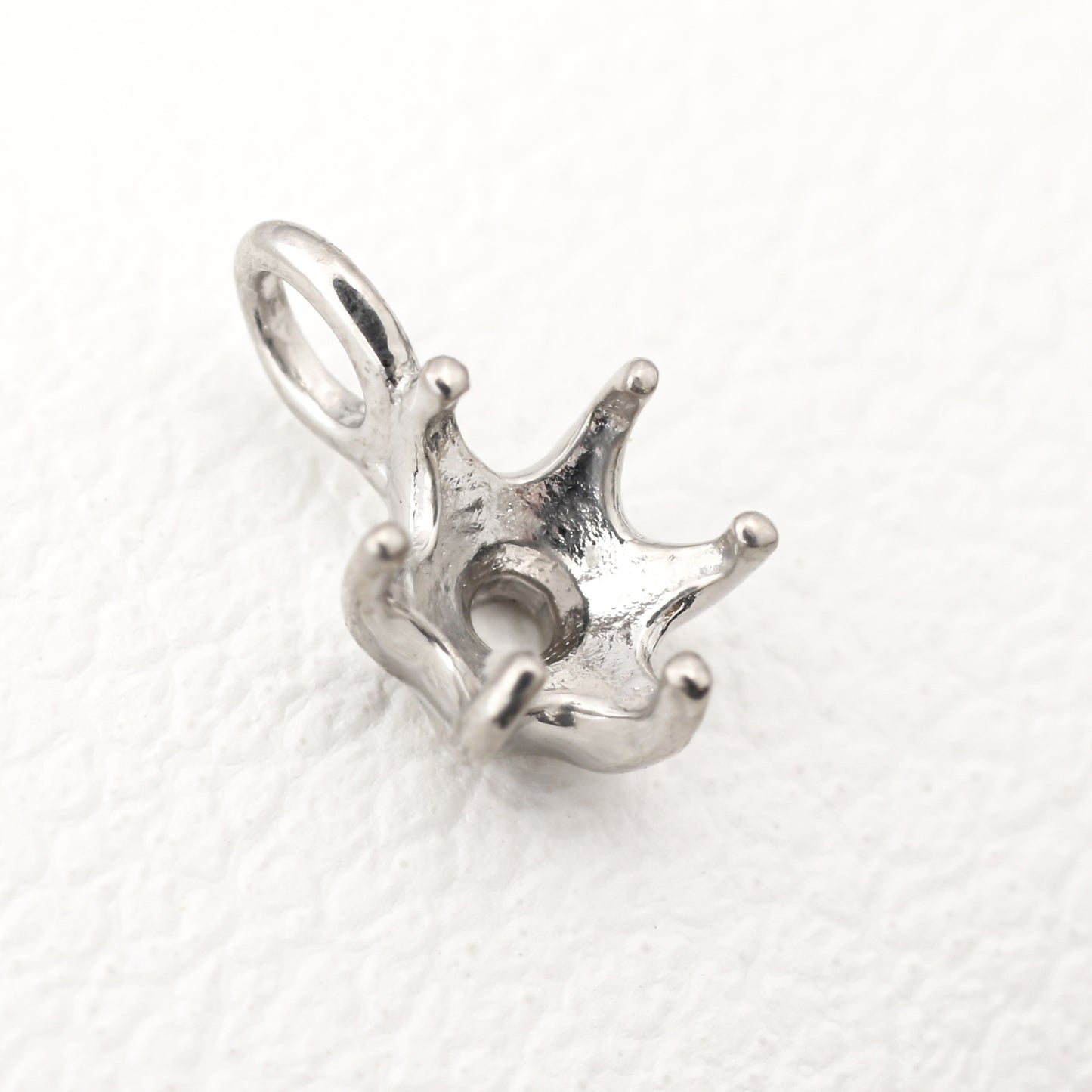 【空枠】3.0-3.5mm丸 0.1-0.15ct ペンダント | wkco-15