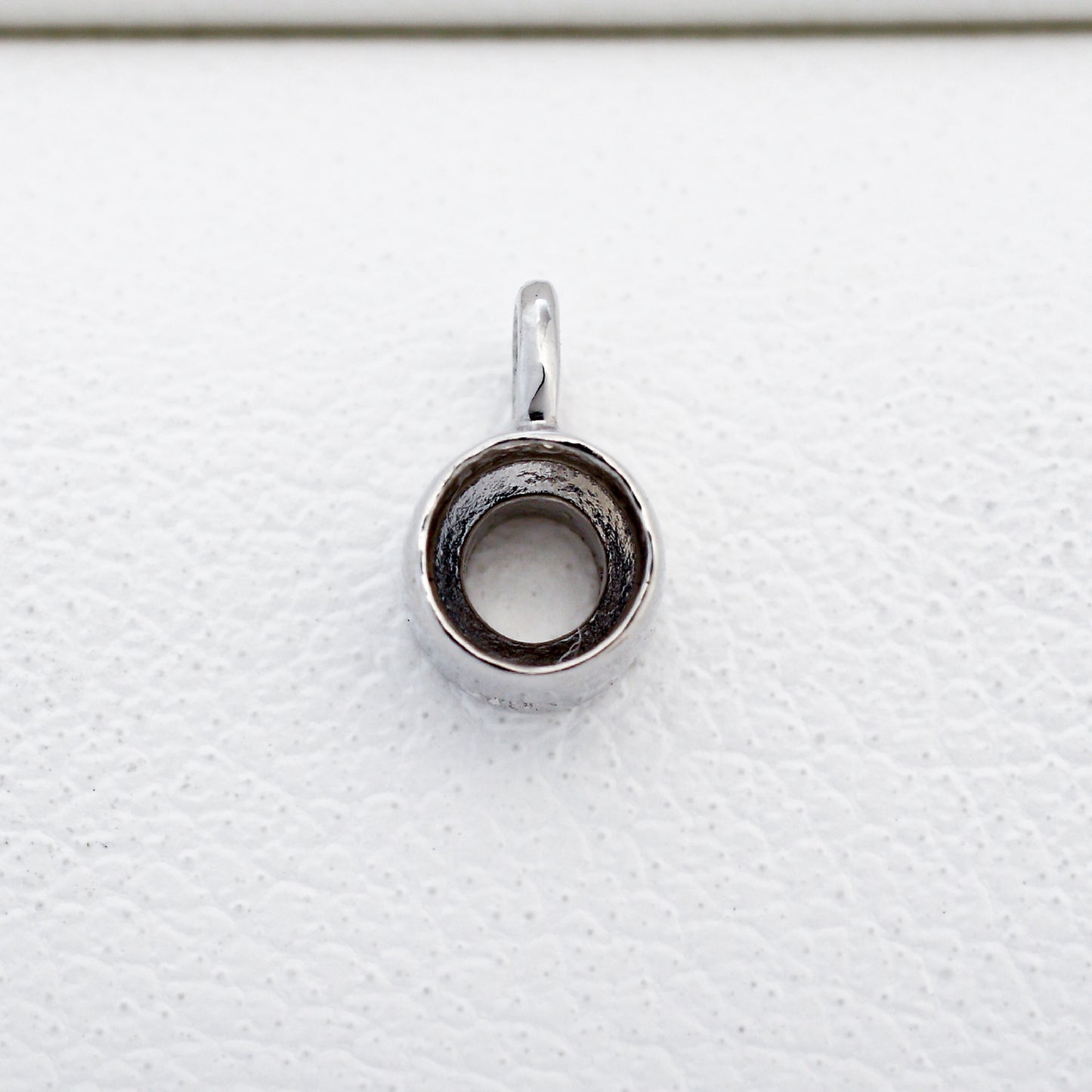 【空枠】3.0mm丸 覆輪 0.10ct ペンダント | wkco-22