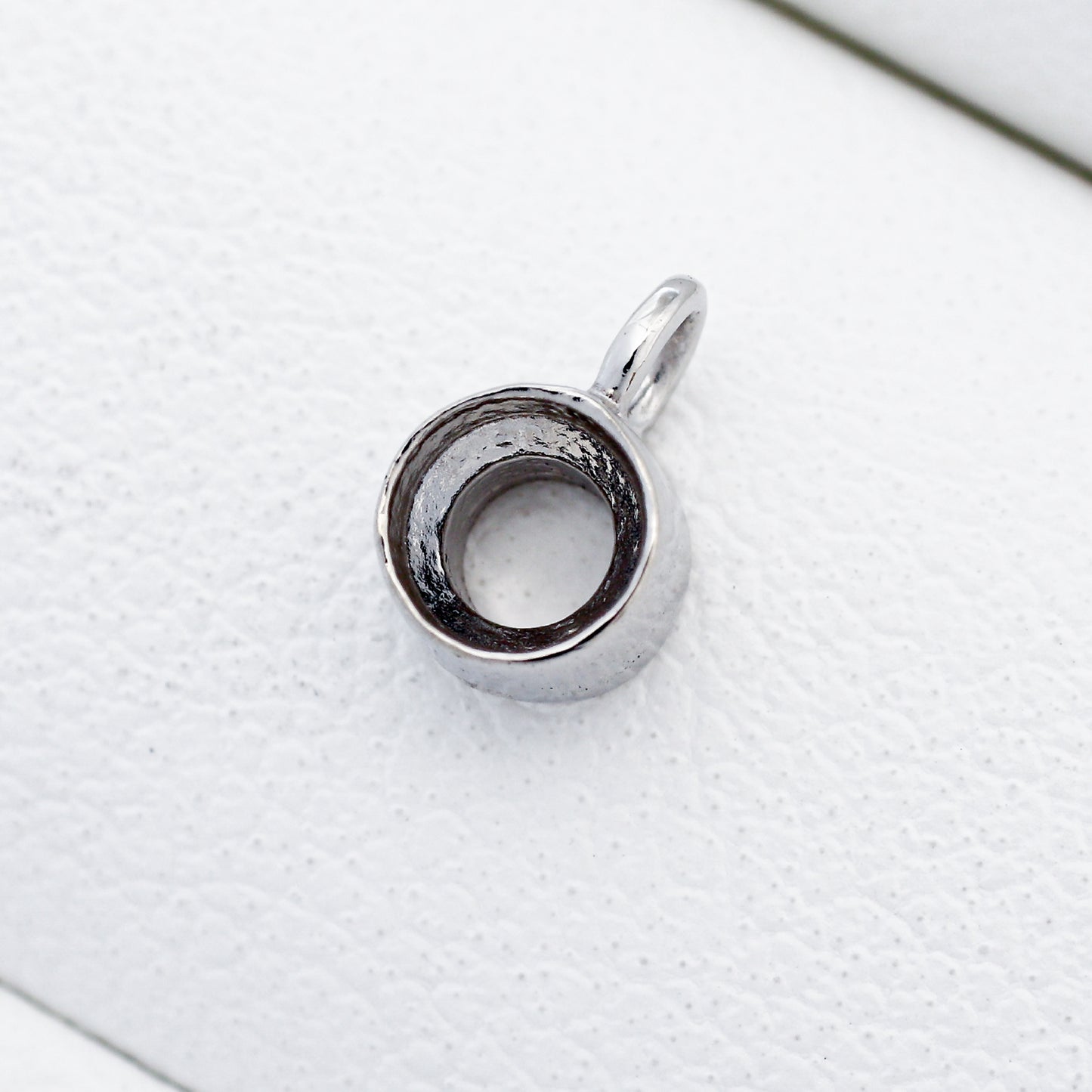 【空枠】3.4mm丸 覆輪 0.15ct ペンダント | wkco-23