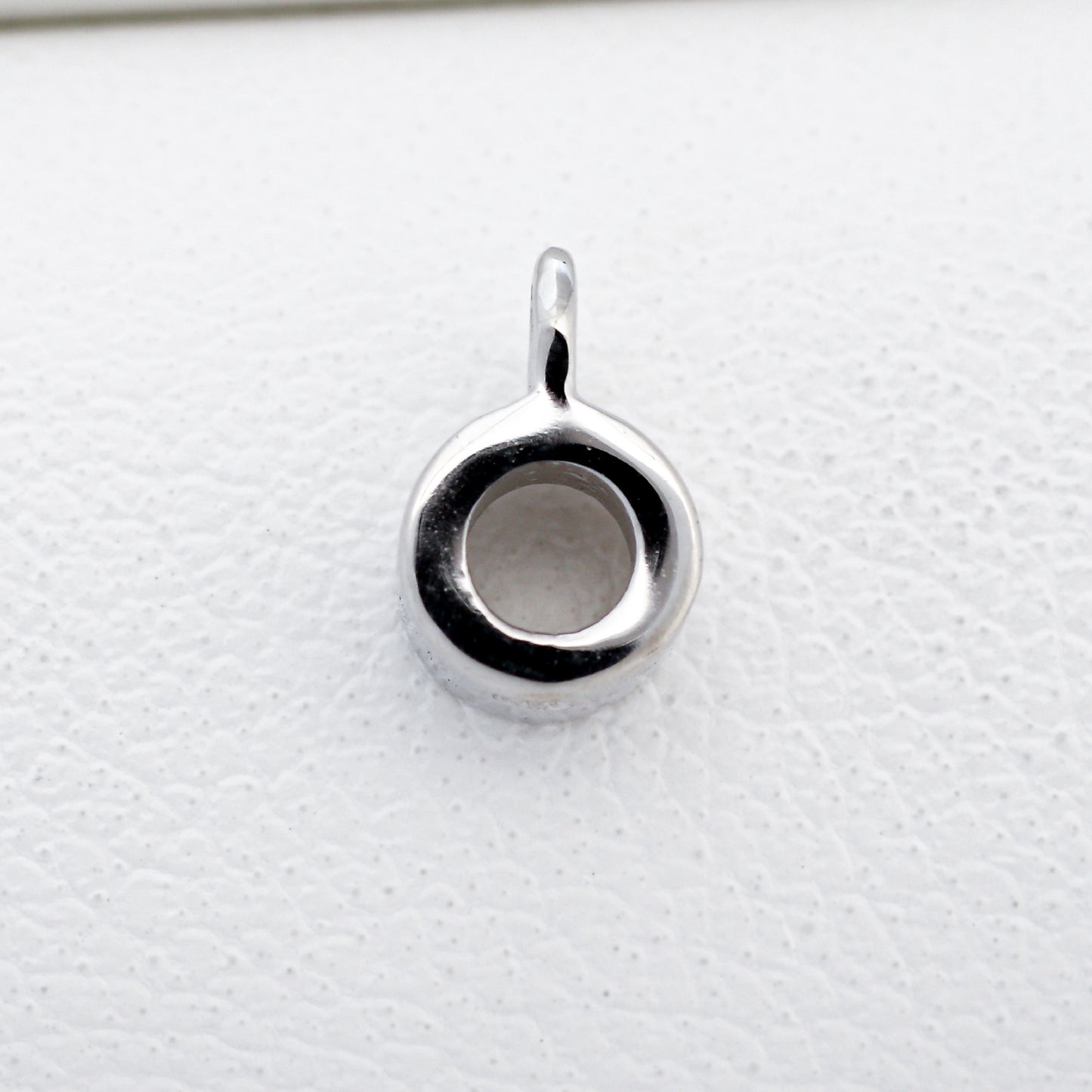 【空枠】3.4mm丸 覆輪 0.15ct ペンダント | wkco-23