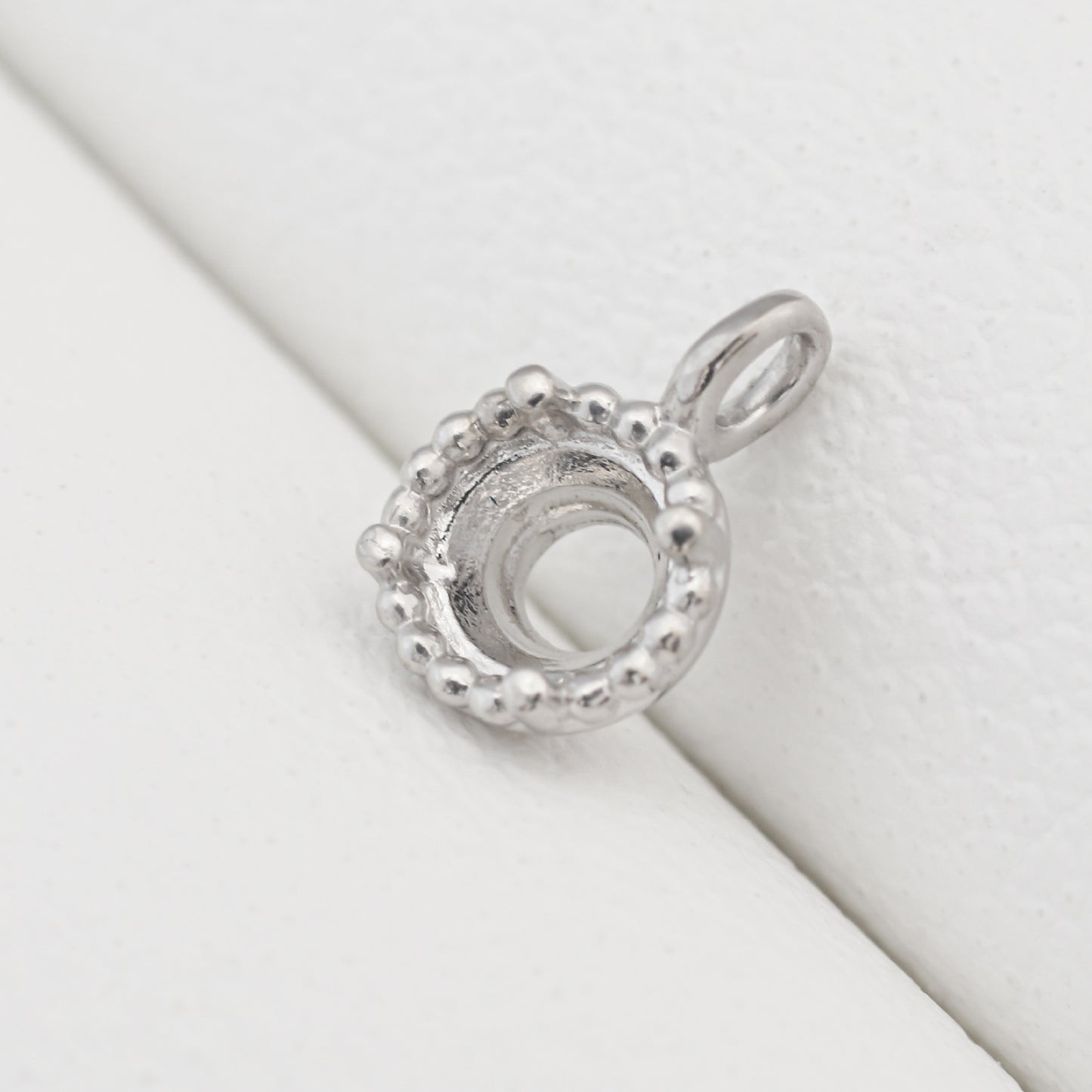 【空枠】3.0mm丸 0.10ct ペンダント | wkco-3