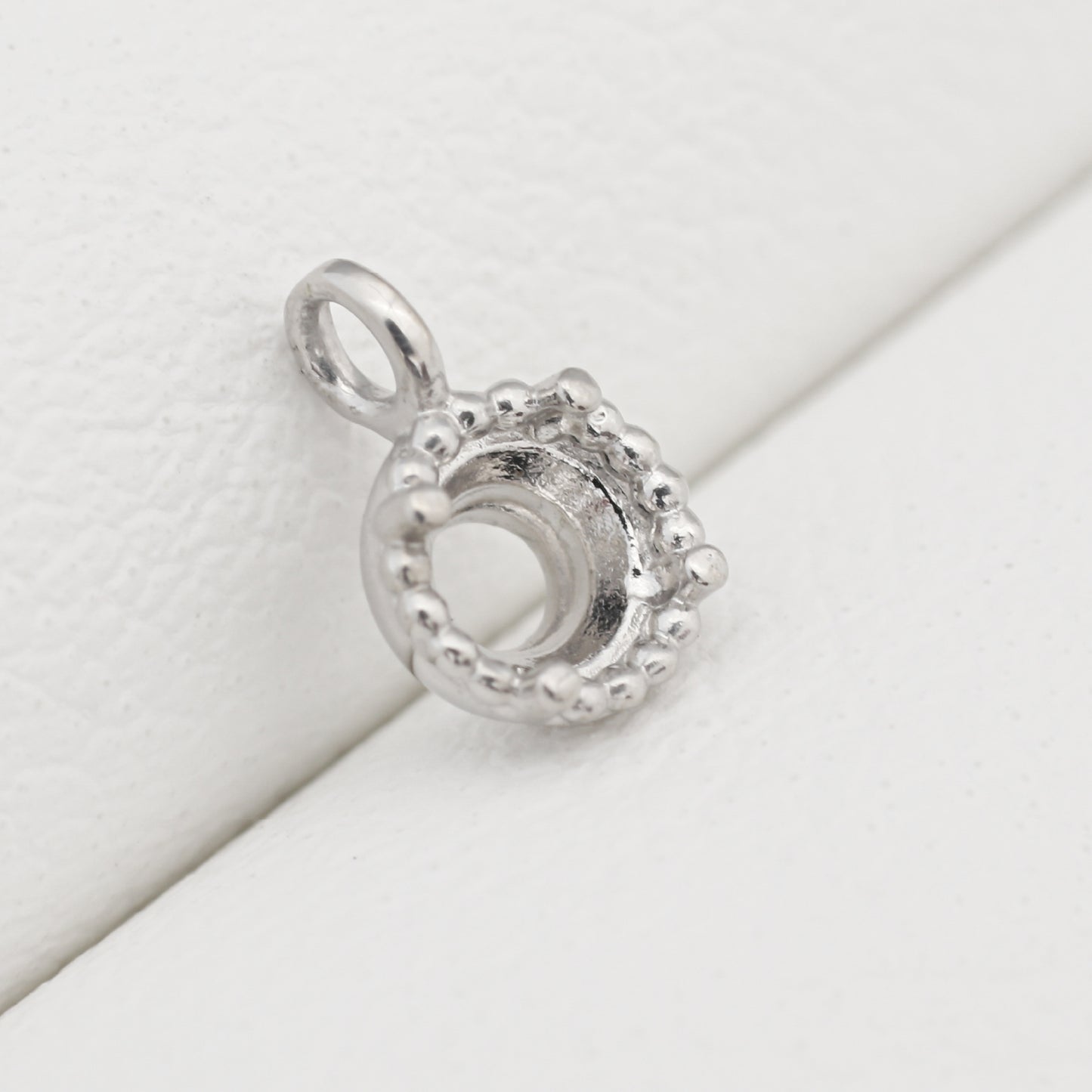 【空枠】3.0mm丸 0.10ct ペンダント | wkco-3