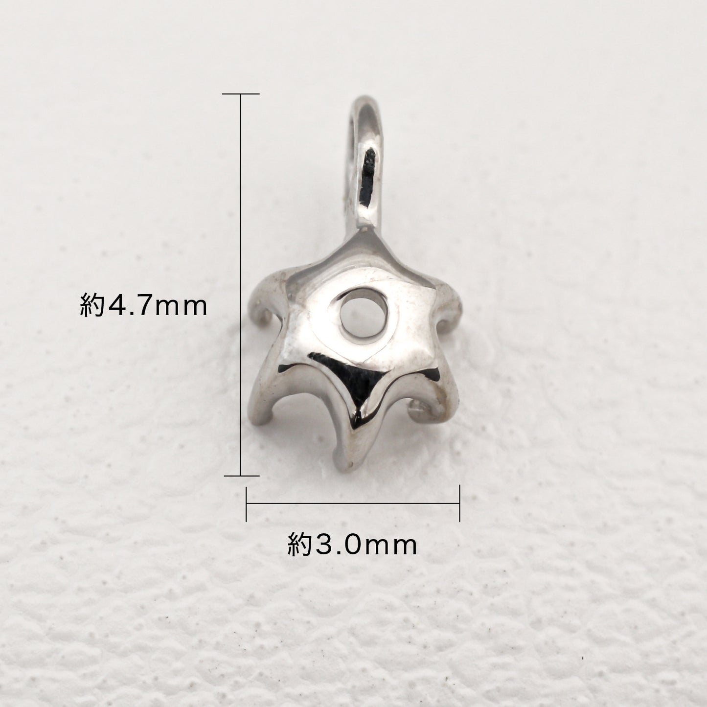 【空枠】2.5mm丸 0.07ct ペンダント | wkco-7
