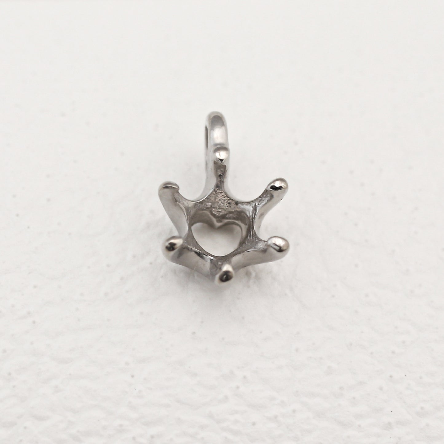 【空枠】3.0-3.3mm丸 0.1-0.13ct ペンダント | wkco-8