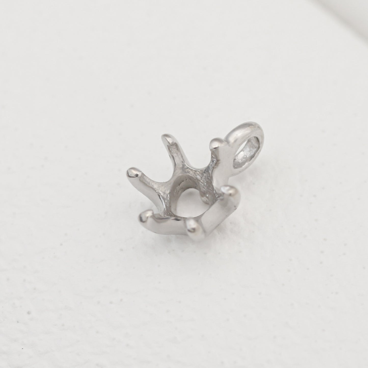 【空枠】3.0-3.3mm丸 0.1-0.13ct ペンダント | wkco-8