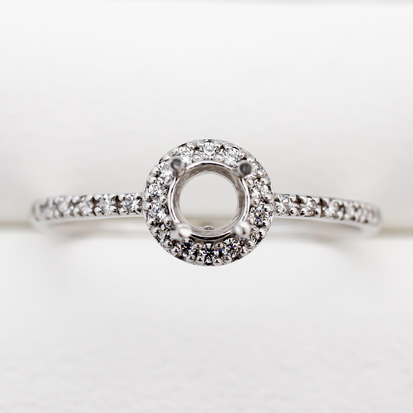 【空枠】4.0mm丸 0.25ct リング | wkcor-181