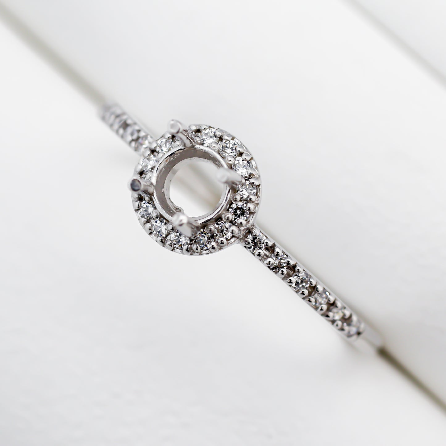 【空枠】4.0mm丸 0.25ct リング | wkcor-181