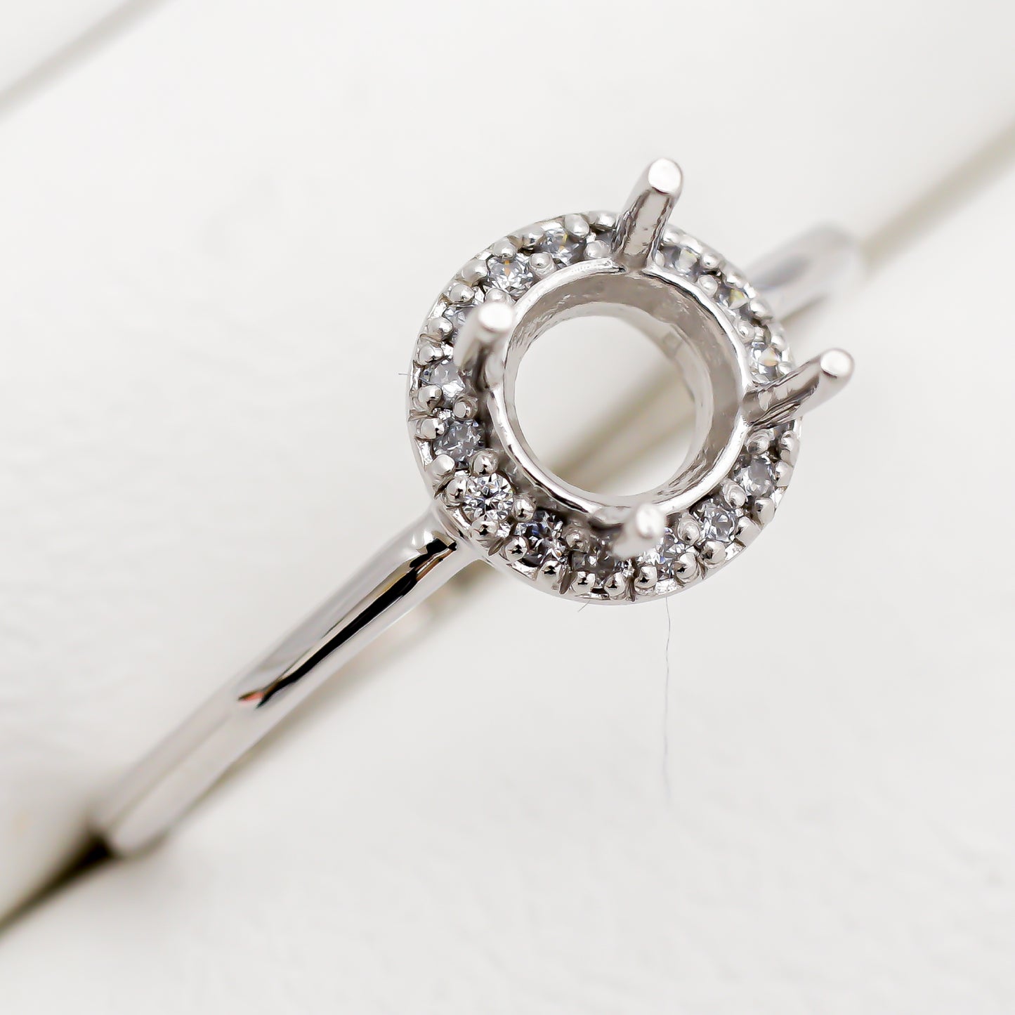 【空枠】5.0mm丸 0.45ct リング | wkcor-188