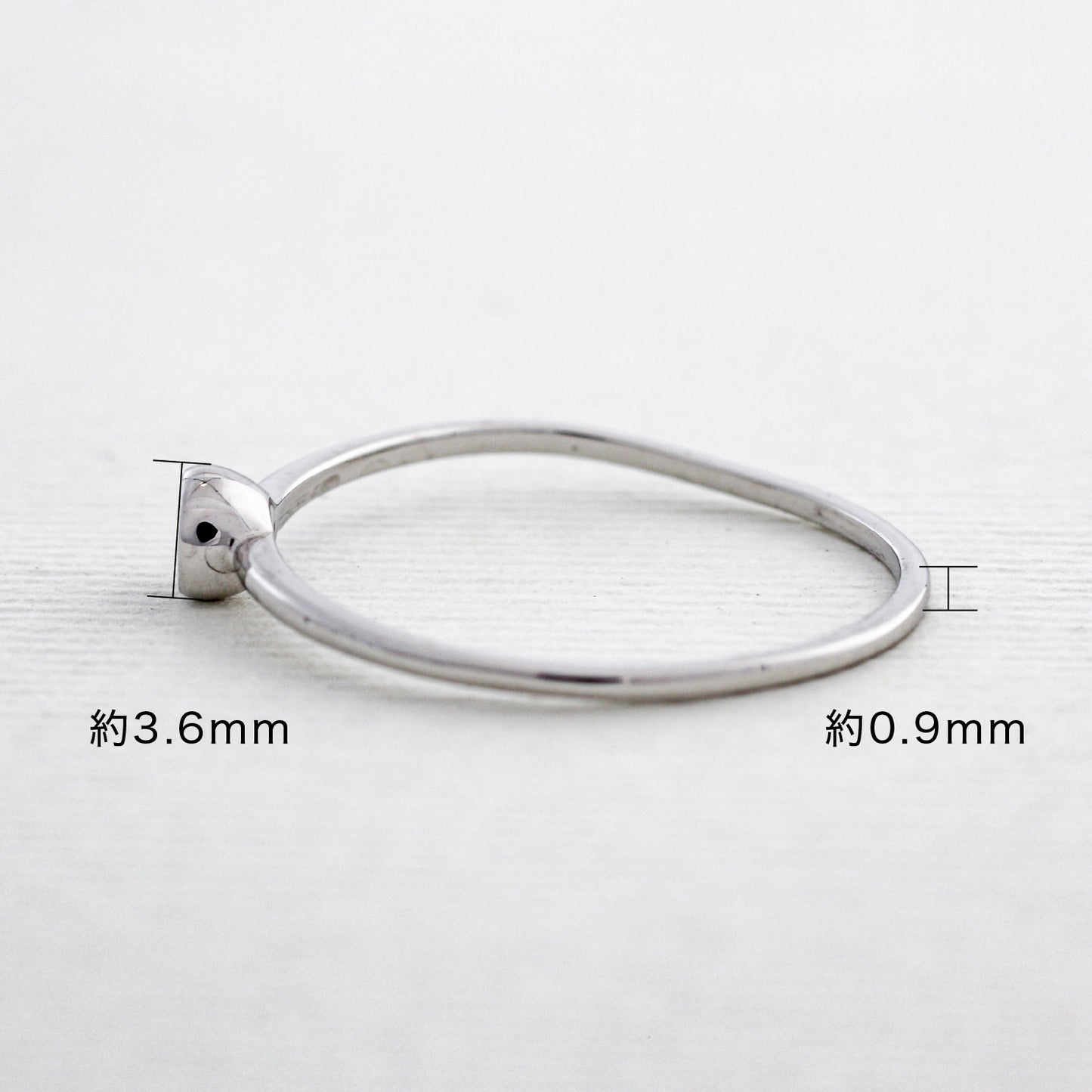 【空枠】2.5mm丸 0.07ct 覆輪 リング | wkcor-30