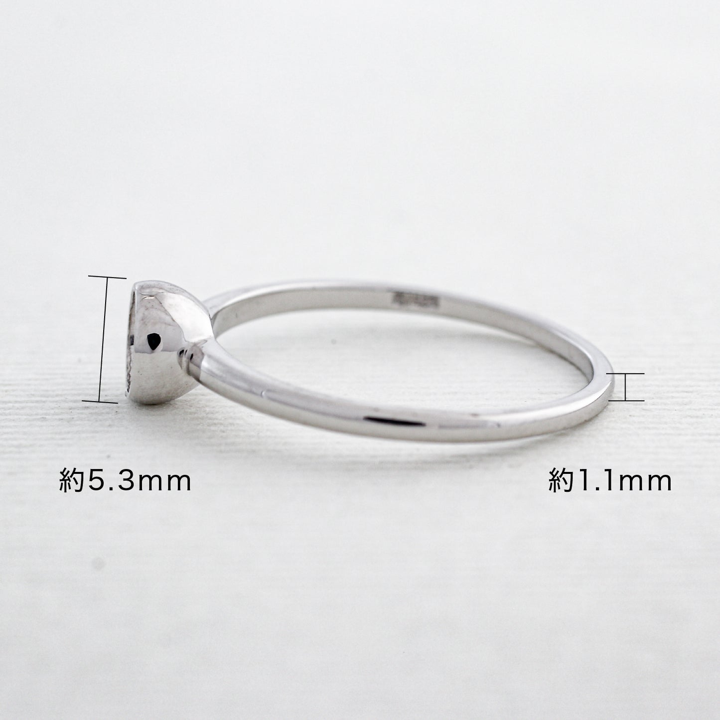 【空枠】4.0mm丸 0.25ct 覆輪 リング | wkcor-33