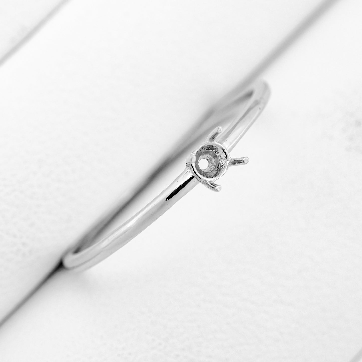 【空枠】2.5mm丸 0.07ct リング | wkcor-82