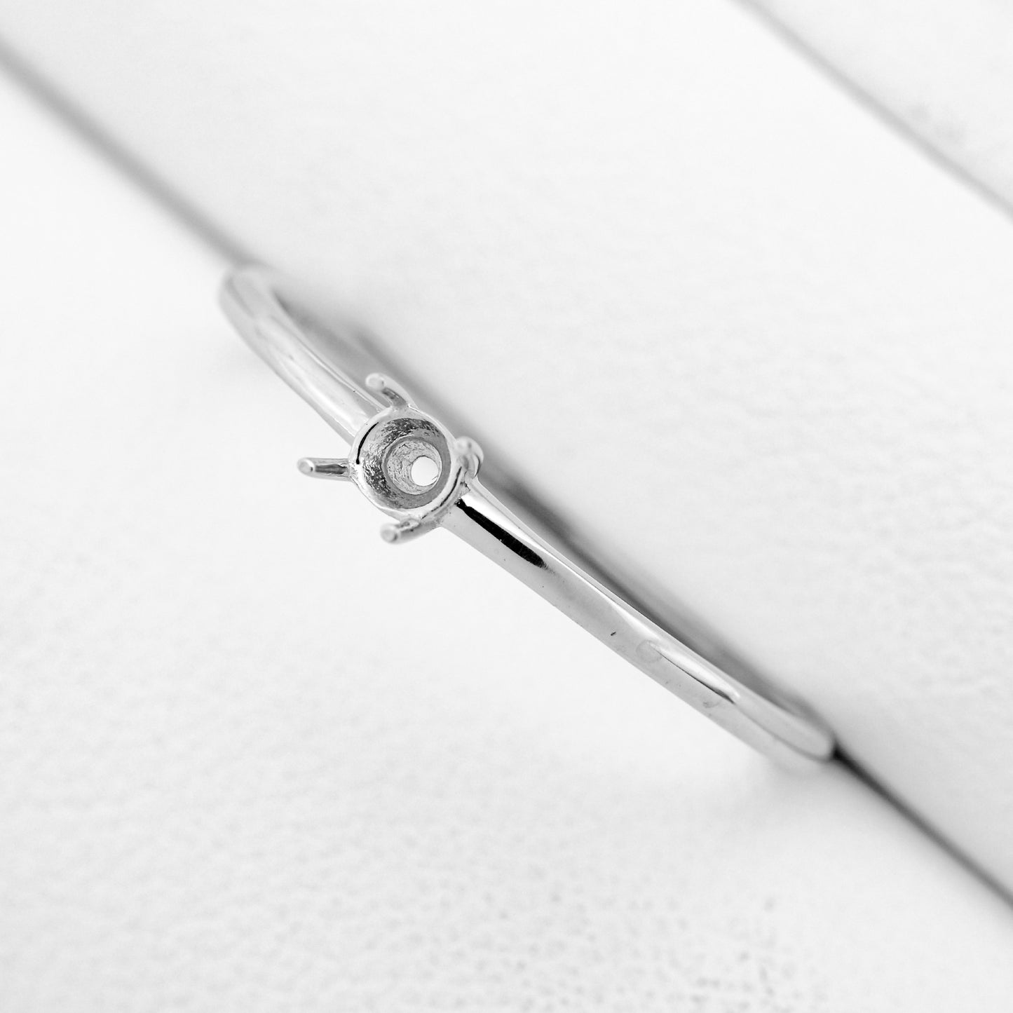 【空枠】2.5mm丸 0.07ct リング | wkcor-82