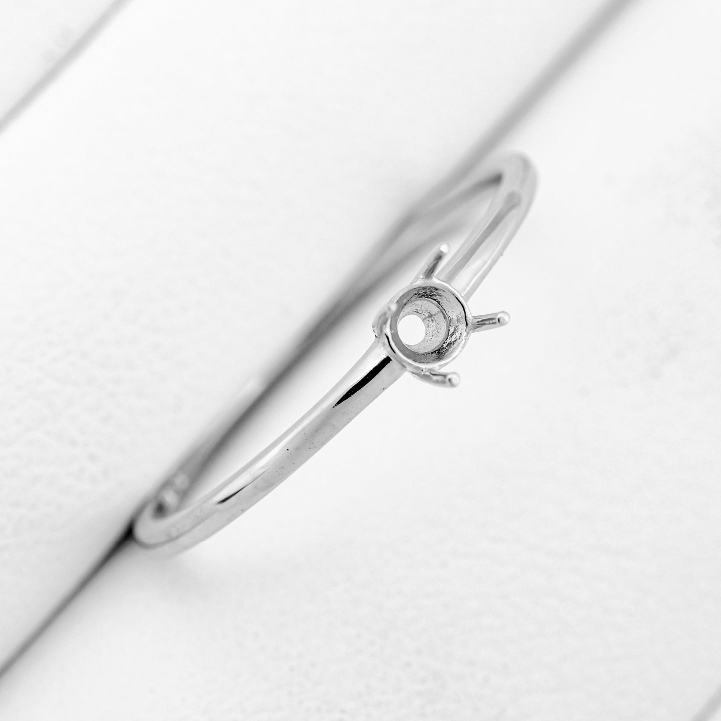 【空枠】3.0mm丸 0.10ct リング | wkcor-83