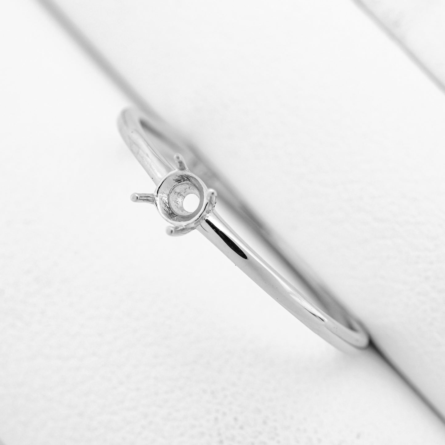 【空枠】3.0mm丸 0.10ct リング | wkcor-83