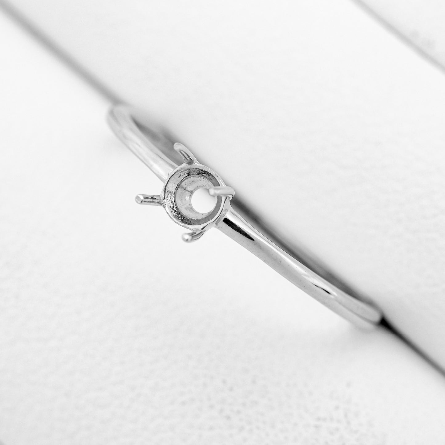 【空枠】3.4mm丸 0.15ct リング | wkcor-84