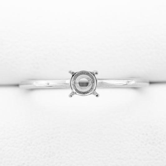 【空枠】3.7mm丸 0.20ct リング | wkcor-85