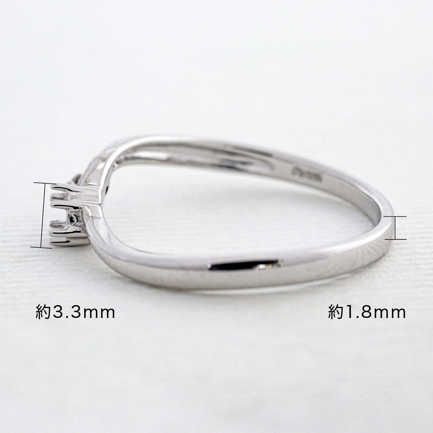 【空枠】3.0mm丸 0.10ct リング | wkdr4811