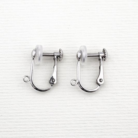 【金具】ネジバネ式イヤリング金具 | KEC-81S