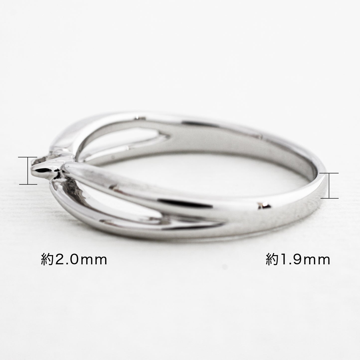 【空枠】3.4mm丸 0.15ct リング | wk11692