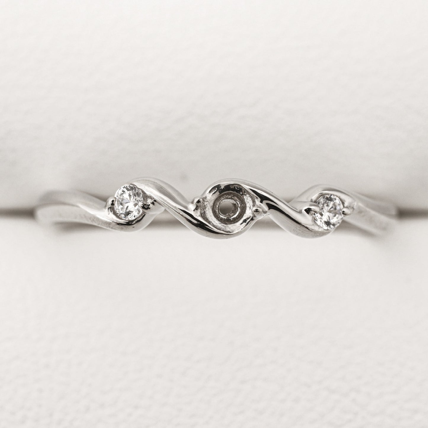 【空枠】2.5mm丸 0.05ct リング | wk19065