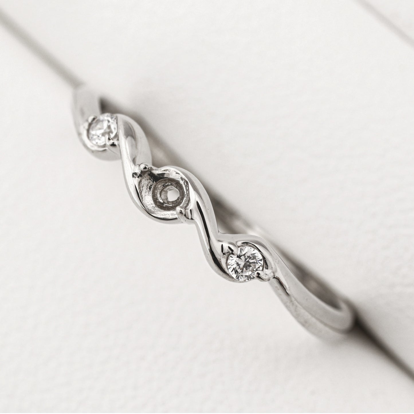 【空枠】2.5mm丸 0.05ct リング | wk19065