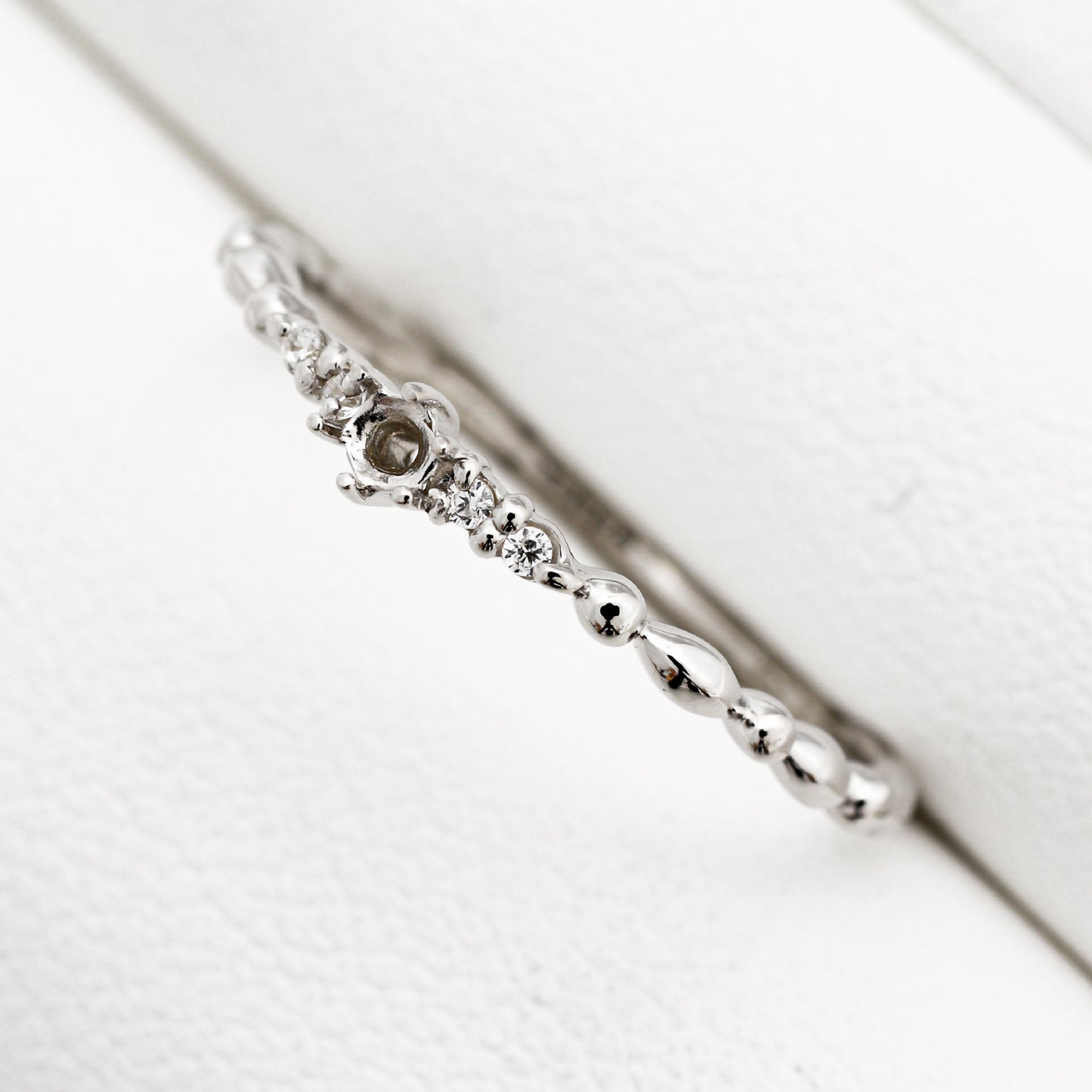 【空枠】2.0mm丸 0.03ct リング | wk19159