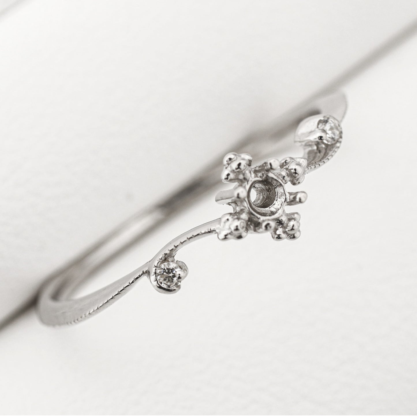 【空枠】2.5mm丸 0.05ct リング | wk19375